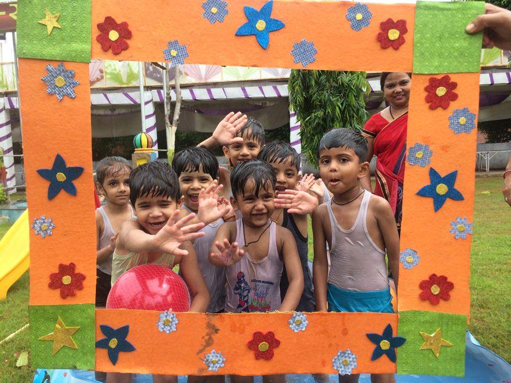 Students at S. Kindergarten School Gwalior - Quality Education